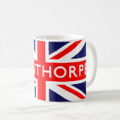 Scunthorpe UK Flag Kaffeetasse (VorderseiteRechts)