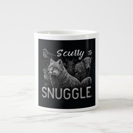 Scurry to Snuggle Jumbo-Tasse (Vorderseite)