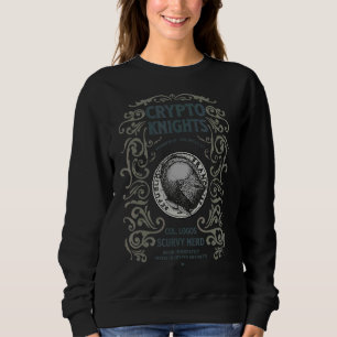 Scurvy Nerd präsentiert Crypto Knights für Currenc Sweatshirt