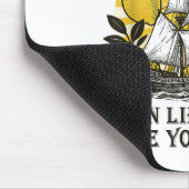Scurvy, wenn das Leben nicht geben Lemons Funny Fr Mousepad (Ecke)