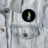 Scute Ss Niedlich Ssbill Bird - Illustration - Wat Button (Beispiel)