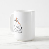 SCVAS-Tasse: Logo 2 Kaffeetasse (Vorderseite Links)
