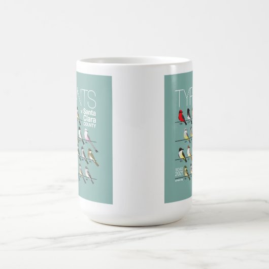 SCVAS-Tasse: Tyrannen des Santa Clara Landkreises, Kaffeetasse (Mittel)