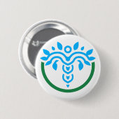 SCWELL-Taste. Emblem = kein Handschütteln Button (Vorne & Hinten)