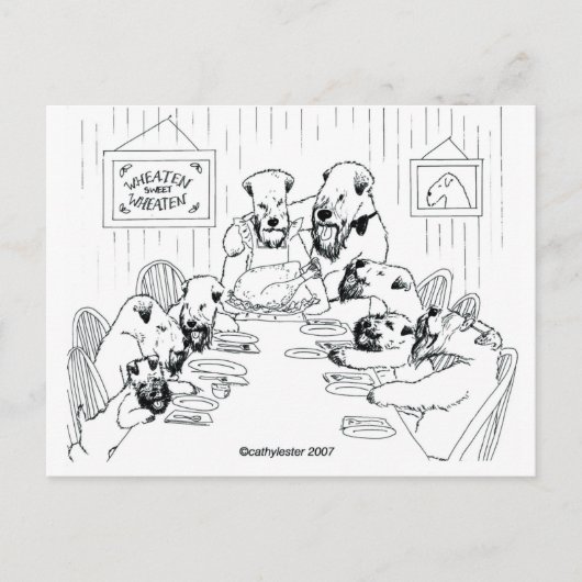 SCWT-Familie Postkarte (Vorderseite)