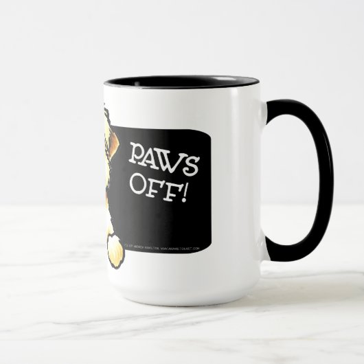 SCWT geschützt durch abgelegte Terrier Paws Tasse (Rechts)