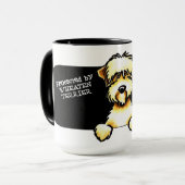 SCWT geschützt durch abgelegte Terrier Paws Tasse (Vorderseite Links)