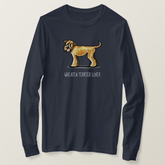 SCWT Wheaten Terrier Lover Personalisiert T-Shirt (Design vorne)