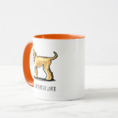 SCWT Wheaten Terrier Lover Personalisiert Tasse (Vorderseite Links)