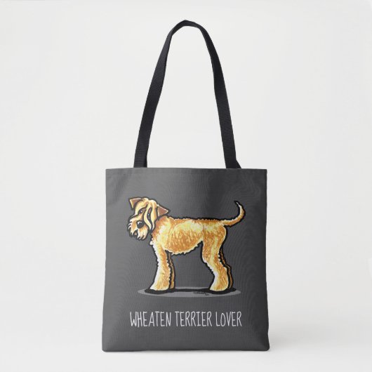 SCWT Wheaten Terrier Lover Personalisiert Tote Bag Tasche (Vorderseite)