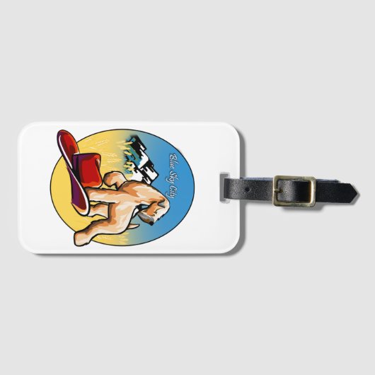 SCWTAC National Specialty 2025 - Gepäckmarke Gepäckanhänger (Vorderseite (Horizontal))