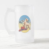 SCWTAC - Nationale Spezialität 2025 Mattglas Bierglas (Links)