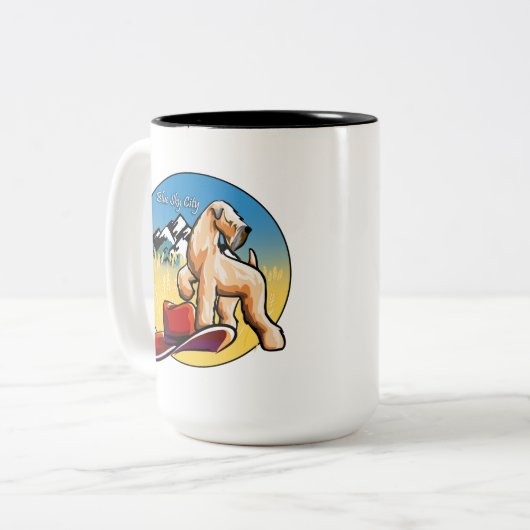 SCWTAC - Nationale Spezialität 2025 Zweifarbige Tasse (Vorderseite Links)