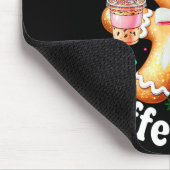 Scy And Caffeinated Coffee Cute Gingerbread Christ Mousepad (Ecke)