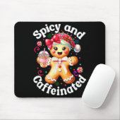 Scy And Caffeinated Coffee Cute Gingerbread Christ Mousepad (Mit Mouse)