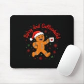 Scy And Caffeinated Coffee Men Women Gingerbread C Mousepad (Mit Mouse)