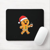 Scy And Caffeinated Coffee Men Women Gingerbread C Mousepad (Mit Mouse)