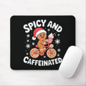 Scy And Caffeinated Gingerbread Funny Coffee Chris Mousepad (Mit Mouse)