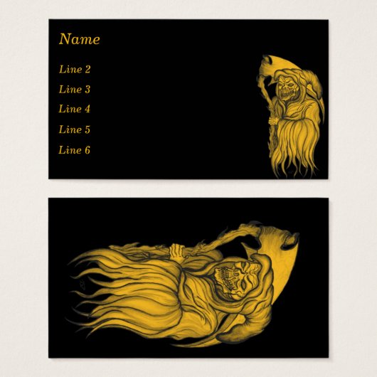 Scythe man - Der Tod, der grimmige Sensenmann (Vorne & Hinten)