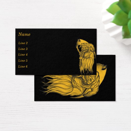 Scythe man - Der Tod, der grimmige Sensenmann (Schreibtisch)