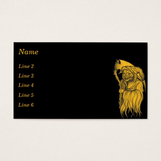 Scythe man - Der Tod, der grimmige Sensenmann (Vorderseite)