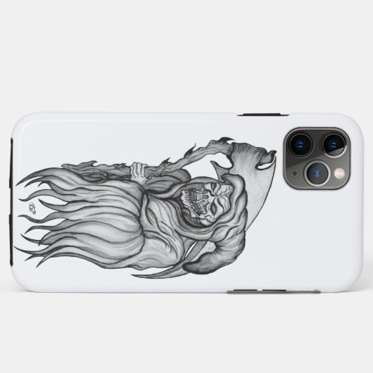 Scythe man - Der Tod, der grimmige Sensenmann Case-Mate iPhone Hülle (Rückseite (Horizontal))