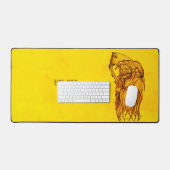 Scythe man - Der Tod, der grimmige Sensenmann Schreibtischunterlage (Tastatur & Maus)