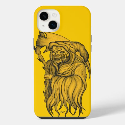 Scythe man - Der Tod iPhone Hülle (Rückseite)