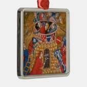 Scythian Frauen, die ihre Feinde belagern Silbernes Ornament (Rechts)