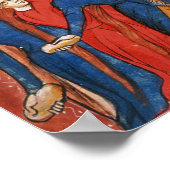 Scythische Frauen belästigen ihre Feinde Poster (Ecke)