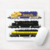 SD40 elektrische Diesellokomotive Mousepad (Mit Mouse)