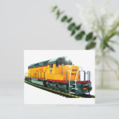 SD-40-Lokomotive Postkarte (Stehend Vorderseite)