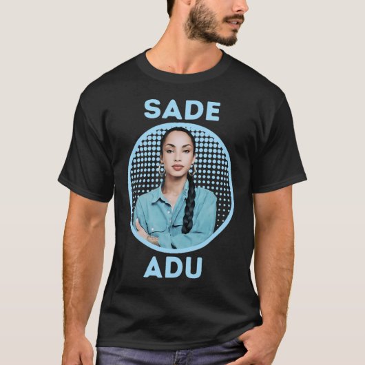 Sd Adu Light Blue Retro T-Shirt (Vorderseite)