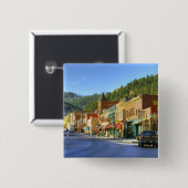 SD, Deadwood, Historic Gold Mining town Button (Vorne & Hinten)