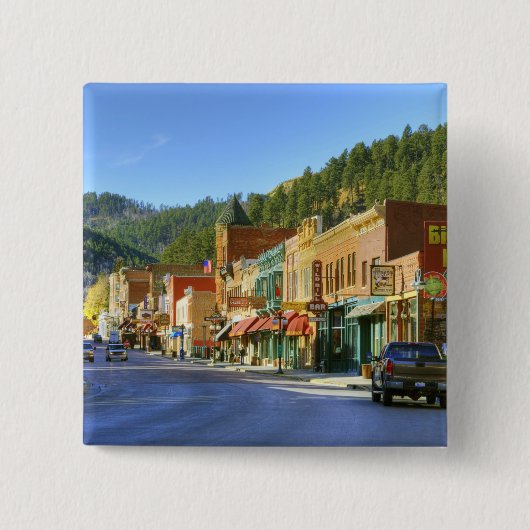 SD, Deadwood, Historic Gold Mining town Button (Vorderseite)