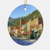 SD, Deadwood, Historic Gold Mining town Keramik Ornament (Links)