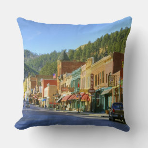 SD, Deadwood, Historic Gold Mining town Kissen