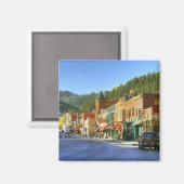 SD, Deadwood, Historic Gold Mining town Magnet (Vorderseite/Rückseite)