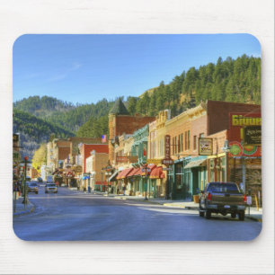 SD, Deadwood, Historische Goldgräberstadt Mousepad