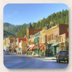 SD, Deadwood, Historische Goldgräberstadt Untersetzer