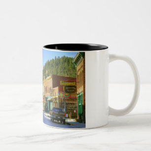 SD, Deadwood, Historische Goldgräberstadt Zweifarbige Tasse