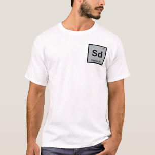 Sd - Steel Drum Music Chemistry Periodic Table T-Shirt