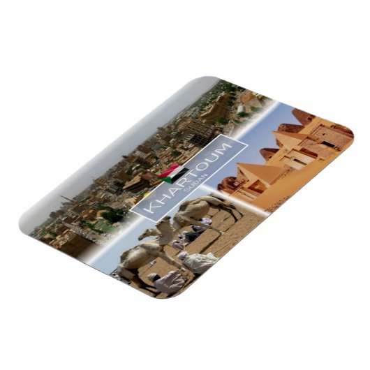 SD Sudan - Khartoum - Magnet (Linke Seite)