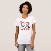 SDA Damen-Behälter-Spitze (LIEBE) T-Shirt (Vorne ganz)