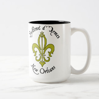 SDA NOLA Zwei-Ton B&G Logo-Tasse Zweifarbige Tasse