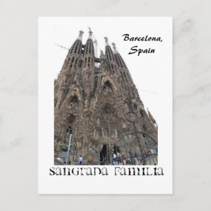 SDC10239, Sangrada Familia, Barcelona, Spanien Postkarte