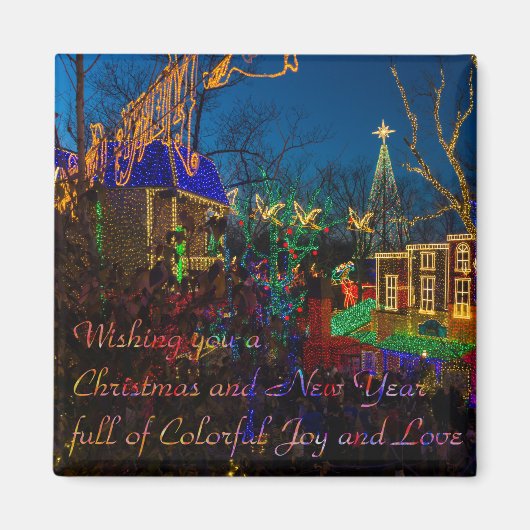 SDC Christmas Midtown Greetings Magnet (Vorne)