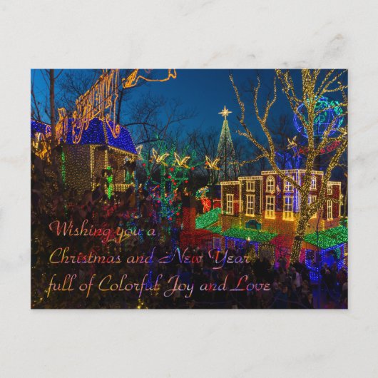 SDC Christmas Midtown Greetings Postkarte (Vorderseite)