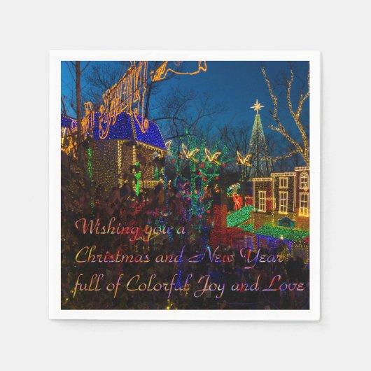 SDC Christmas Midtown Greetings Serviette (Vorderseite)