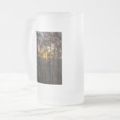 SDC Woody Sunset Mattglas Bierglas (Vorderseite Links)